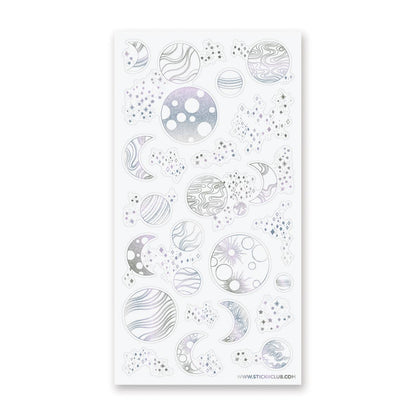 Cosmic Sparkle Sticker Sheet