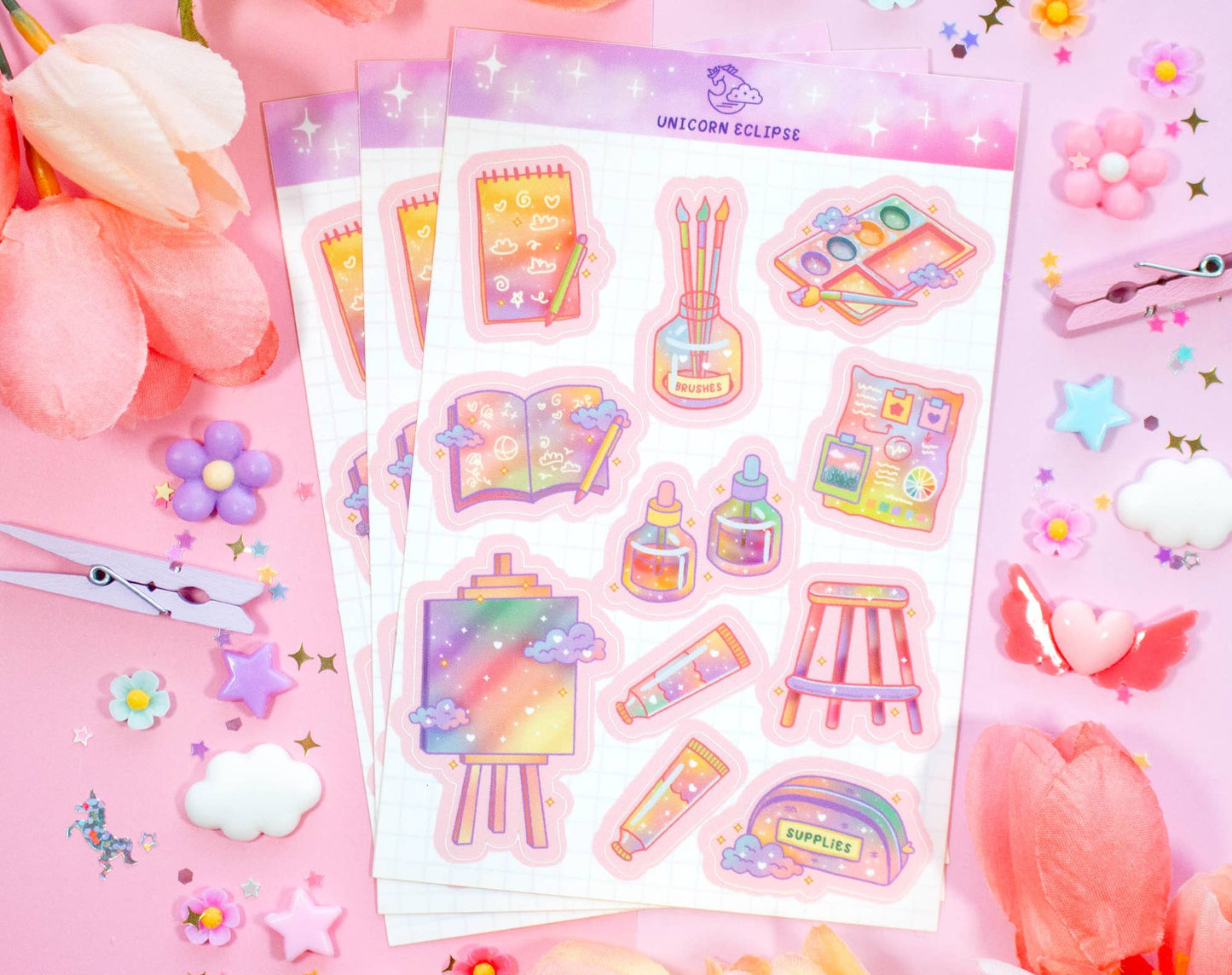 Maker's Palette Sticker Sheet