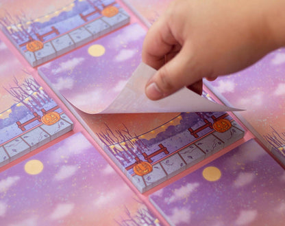 Phantom Park Notepad by Unicorn Eclipse