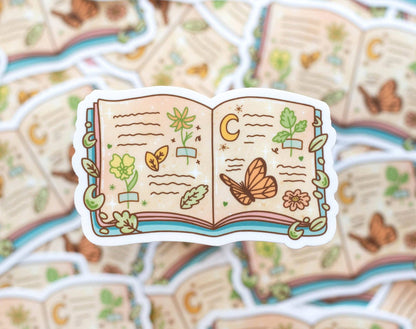 Nature Notebook Vinyl Decal Sticker