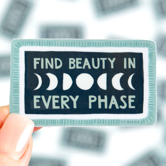 Find Beauty Decal Sticker