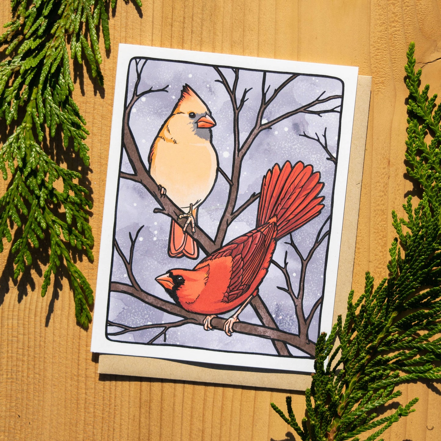 Northern Cardinal Greeting Card