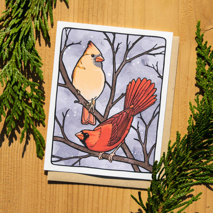 Northern Cardinal Greeting Card