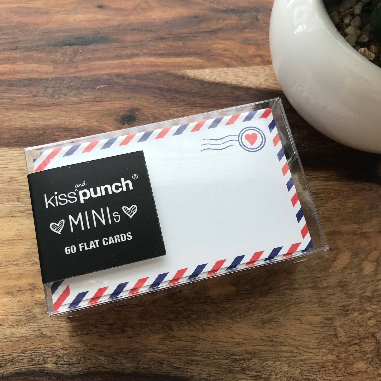 Airmail Envelope Minis™ - Set of 60 Flat Notecards