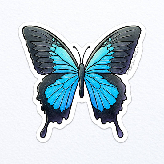 Ulysses Butterfly Vinyl Decal Sticker
