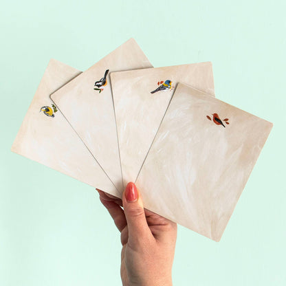 Feathered Friends Birds Flat Note - Set 2
