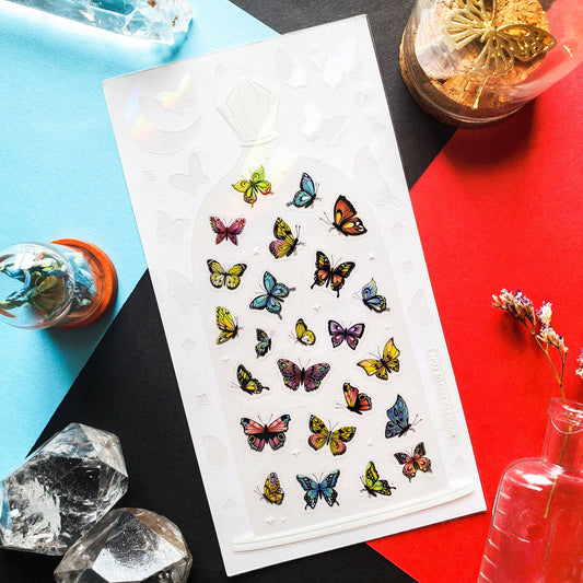 Enchanted Butterflies Sticker Sheet