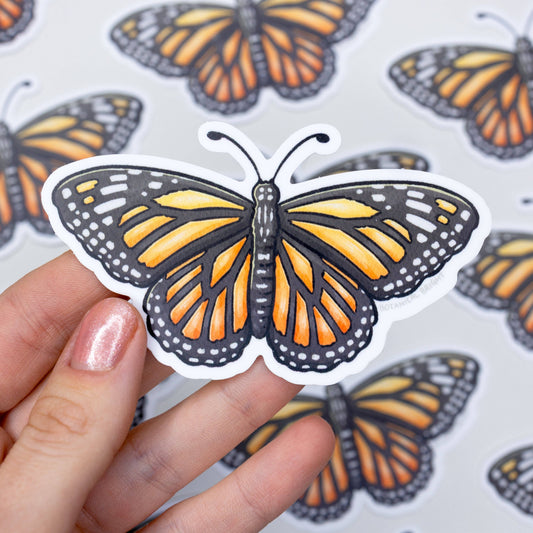 Monarch Butterfly Vinyl Sticker Decal