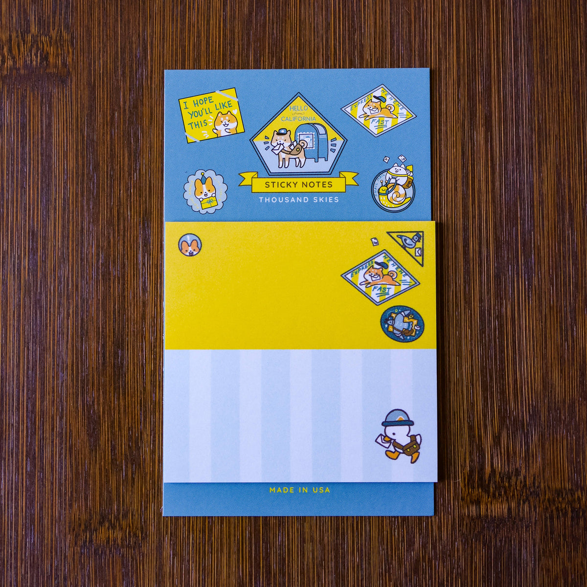 Speedy Delivery Sticky Notes by Thousand Skies