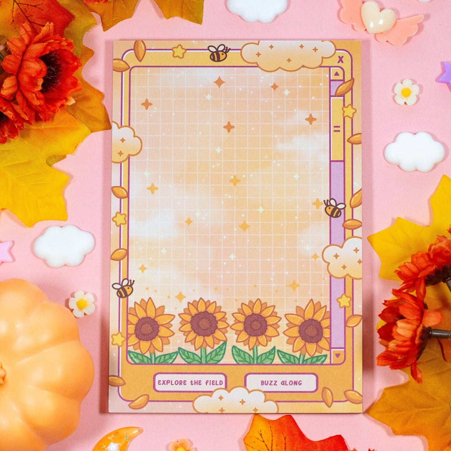Sunflower Dreams Notepad