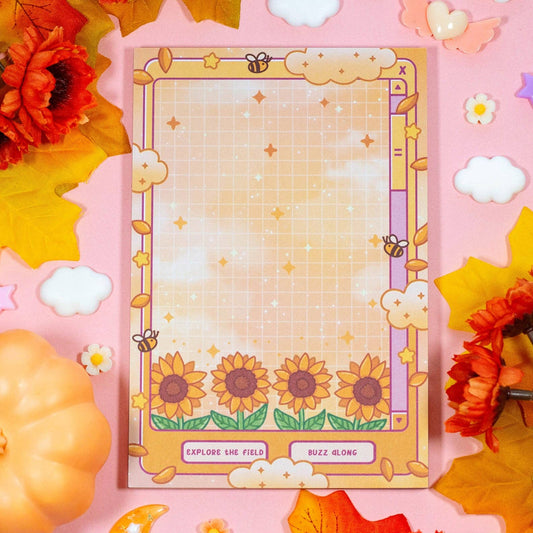 Sunflower Dreams Notepad