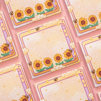 Sunflower Dreams Sticky Note
