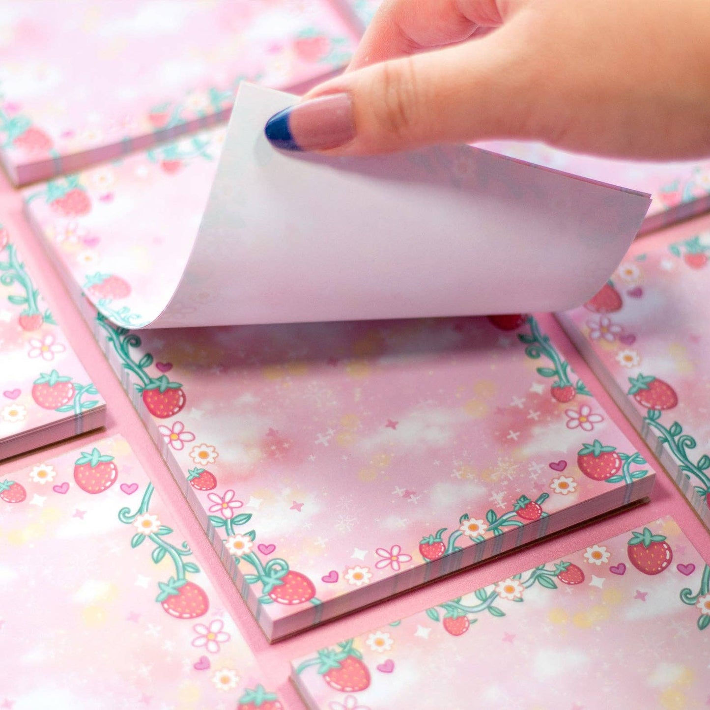 Strawberries Notepad