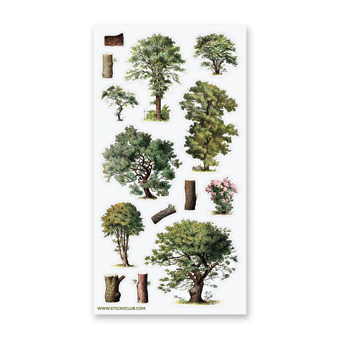 Ancient Trees Sticker Sheet