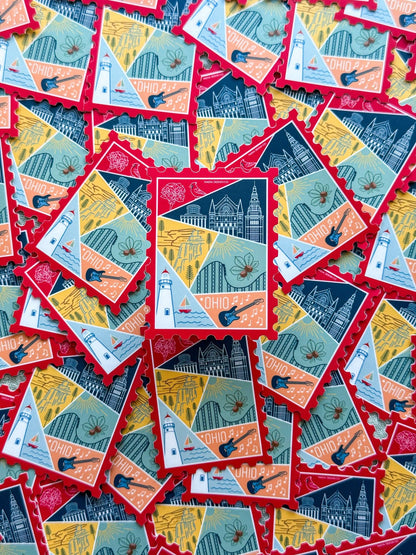 Ohio Stamp Sticker