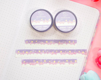 Starry Clouds Washi Tape by Unicorn Eclipse