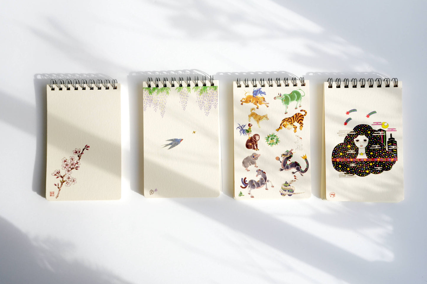 Cherry Blossoms Ring Notebook