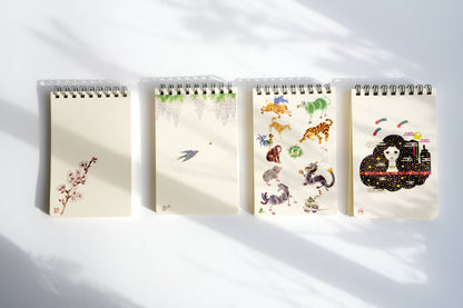 Cherry Blossoms Ring Notebook