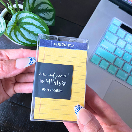Il-Legal Pad Minis™-  Flat Notecard Set 