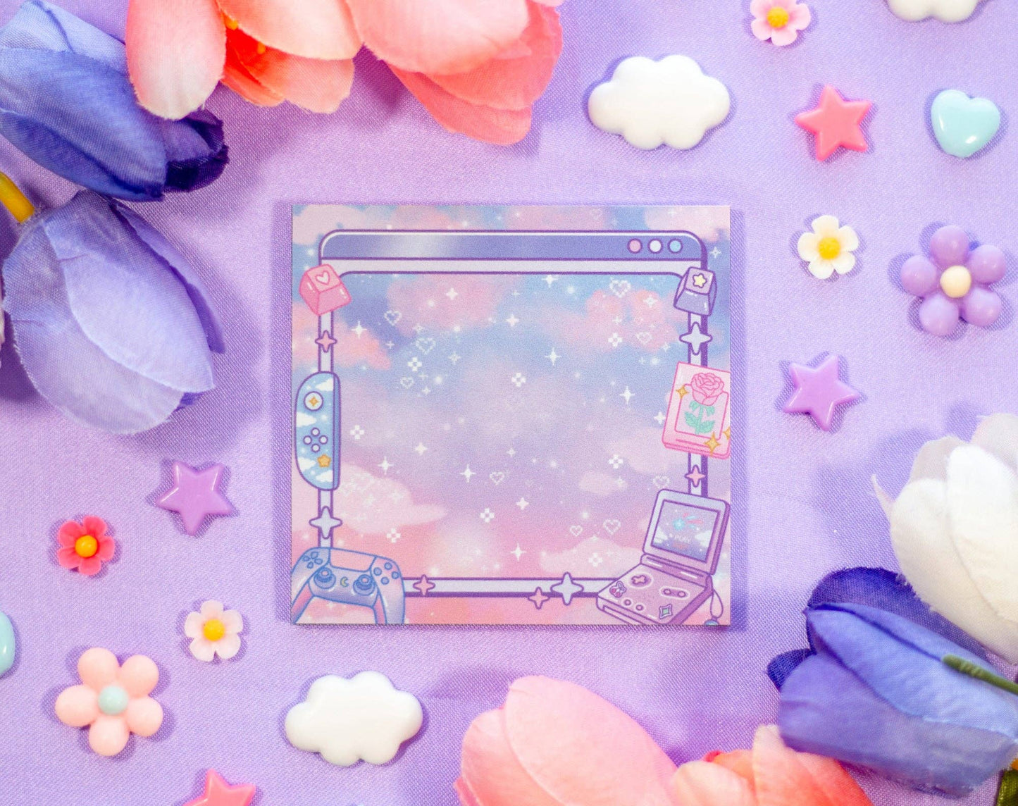 Game Time Sticky Notes by Unicorn Eclipse