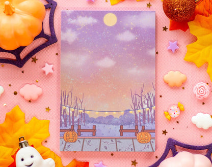 Phantom Park Notepad by Unicorn Eclipse