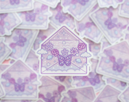 Magical Envelope Vinyl Decal Sticker