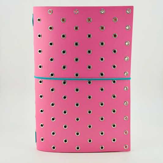 Thatcher: A5 Bifold Notebook Cover with Grommets by Imperfect Concepts