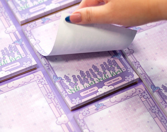 Lavender Dreams Notepad