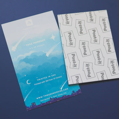 Page Markers - While the City Sleeps