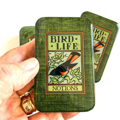 Bird Life Notions Tin: Large