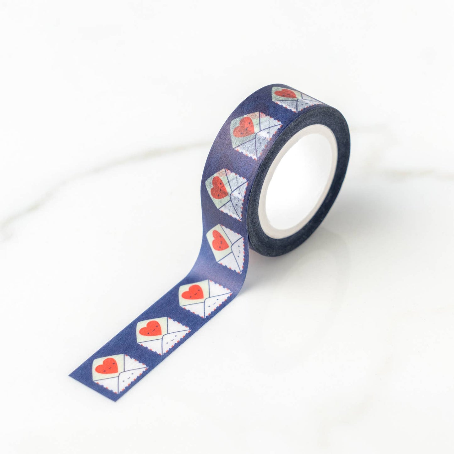 Send Love Envelope Blue Washi Tape