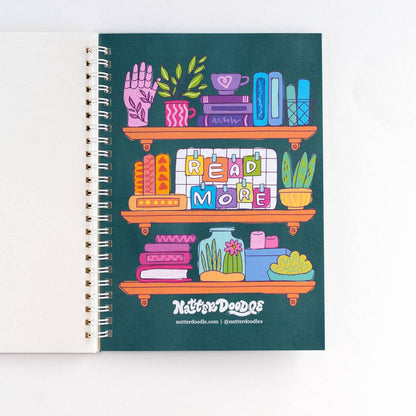 Sticker Library: Colorful Reading Reusable Sticker Book