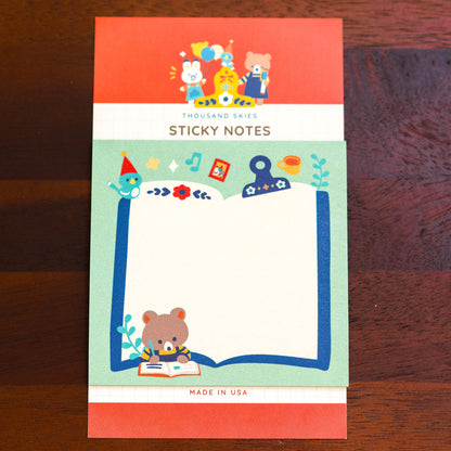 Journaling Bear Sticky Notes
