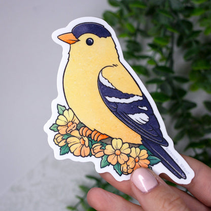 Goldfinch Bird Waterproof Vinyl Sticker