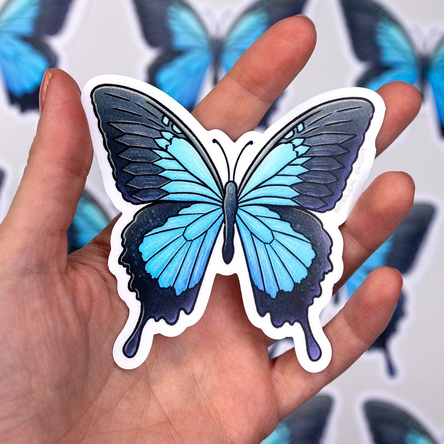 Ulysses Butterfly Vinyl Decal Sticker