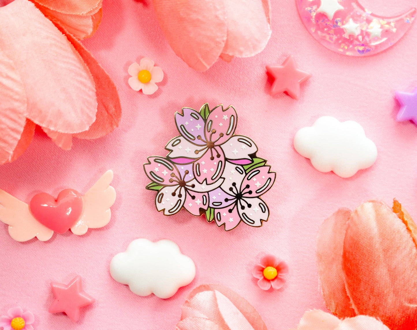 Sakura Enamel Pin