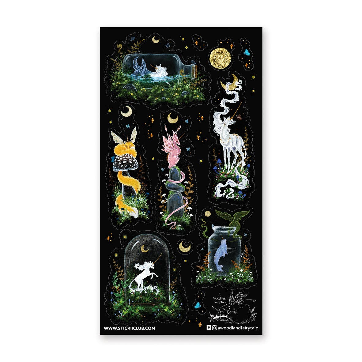 Storybook Forest Sticker Sheet