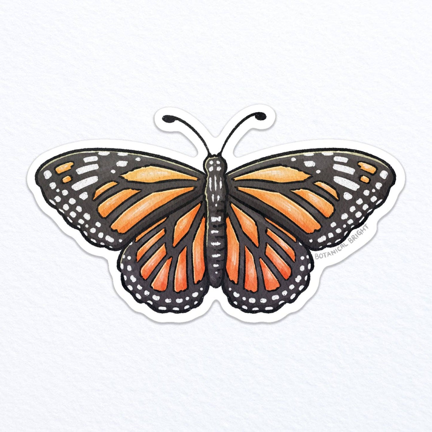 Monarch Butterfly Vinyl Sticker Decal