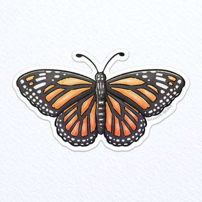 Monarch Butterfly Vinyl Sticker Decal
