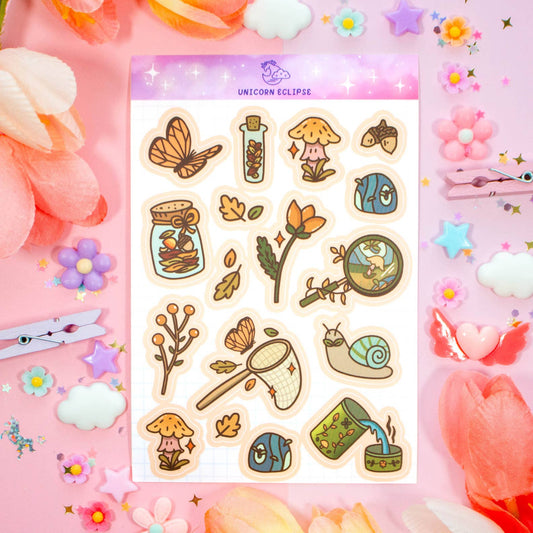 Forest Finds Sticker Sheet