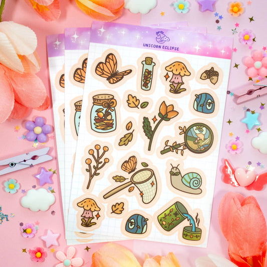Forest Finds Sticker Sheet