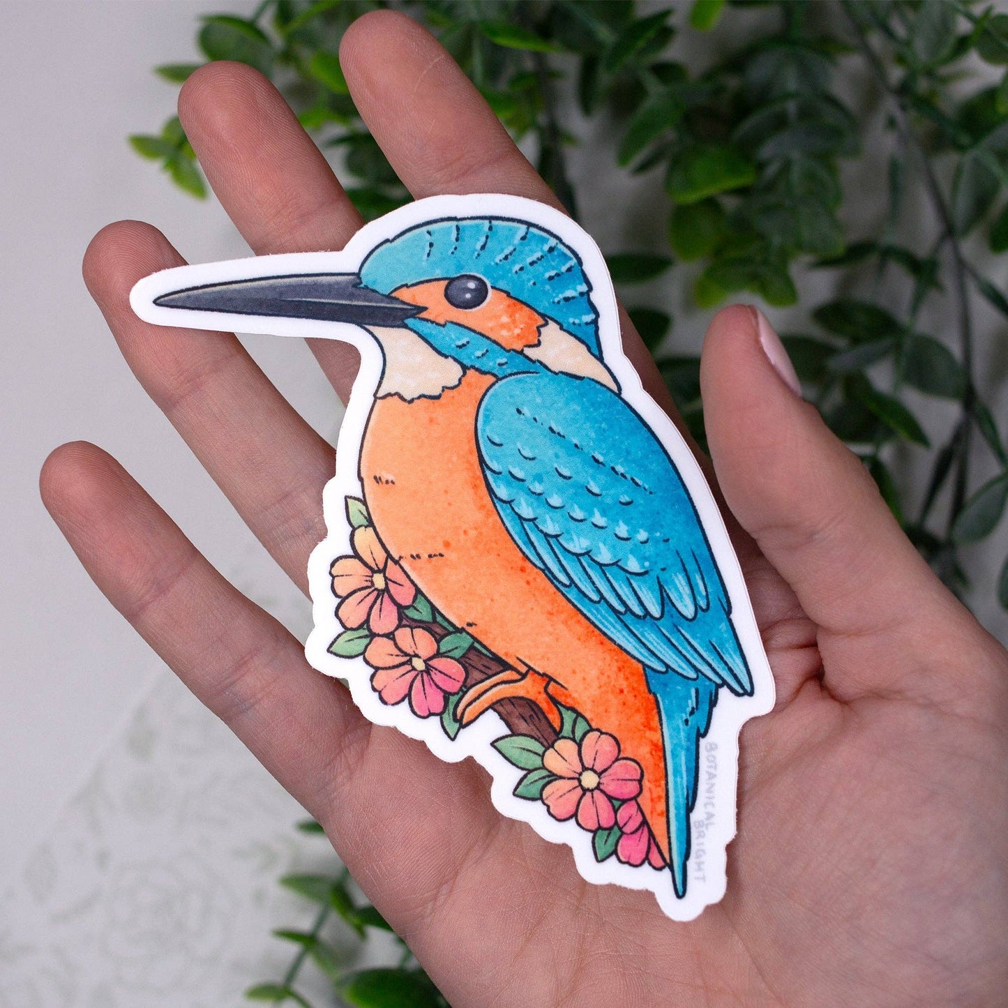 Kingfisher Vinyl Sticker Decal