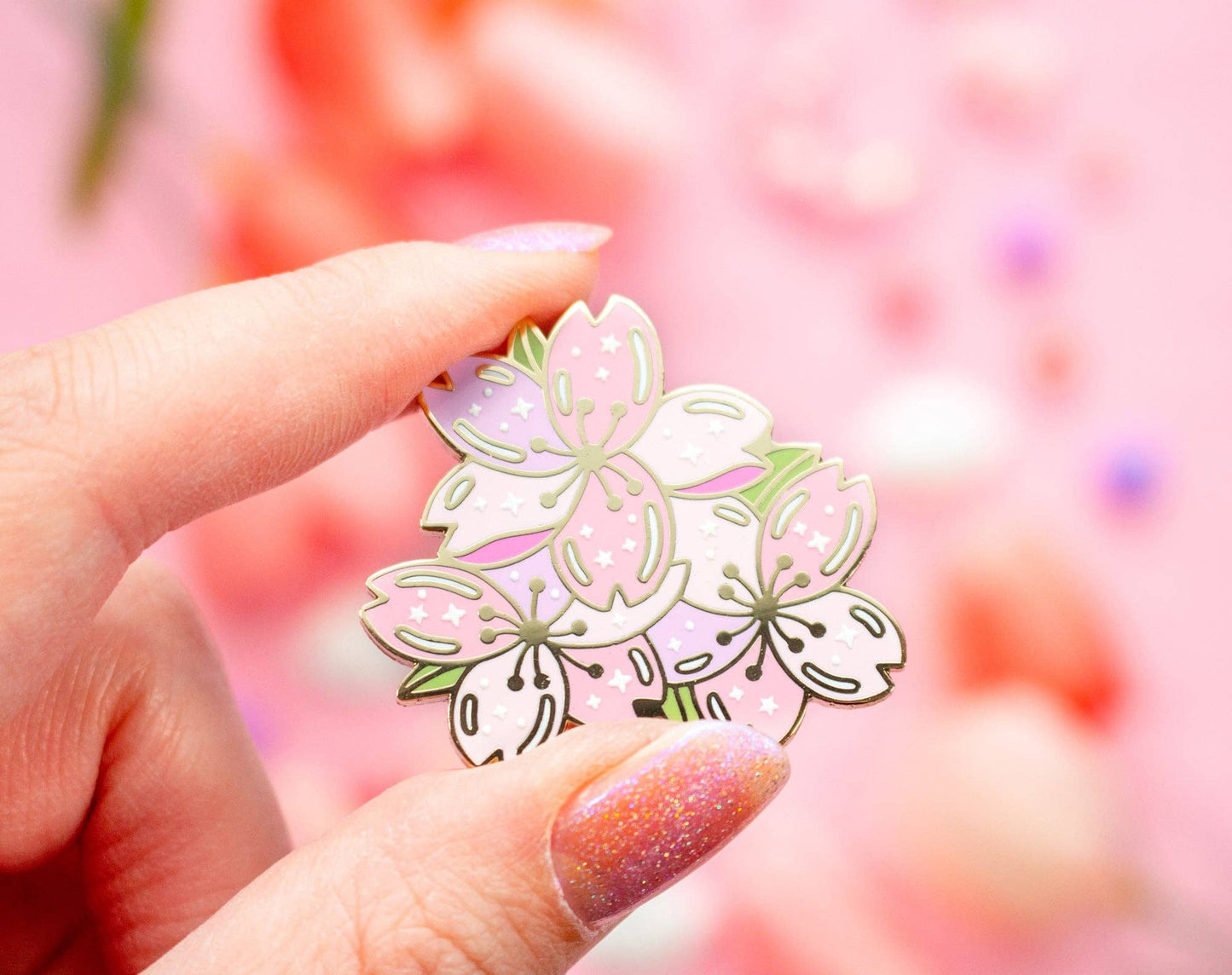 Sakura Enamel Pin