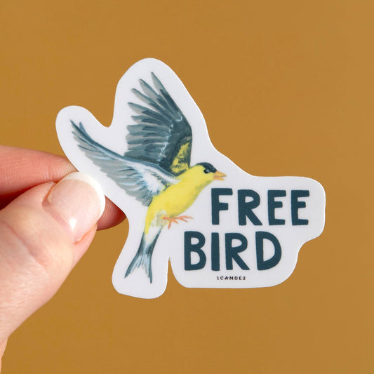Free Bird Decal Sticker