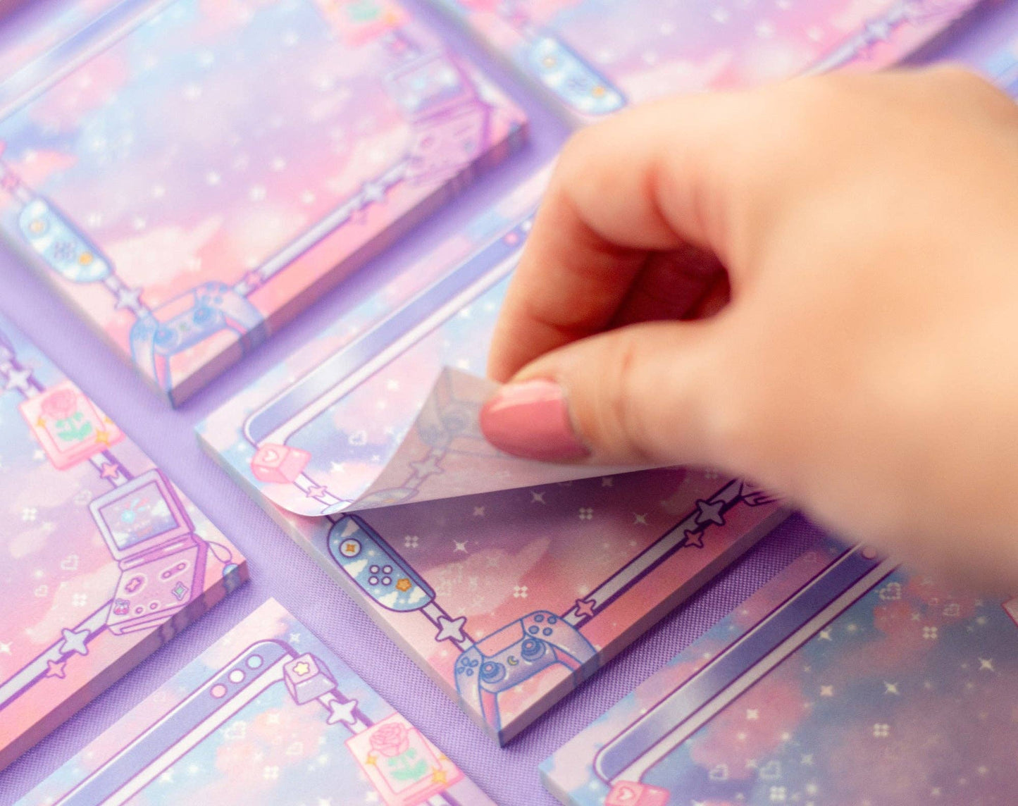 Game Time Sticky Notes by Unicorn Eclipse