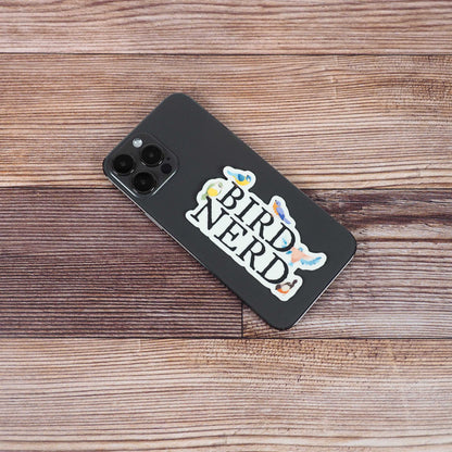 Bird Nerd Birding Vinyl Decal