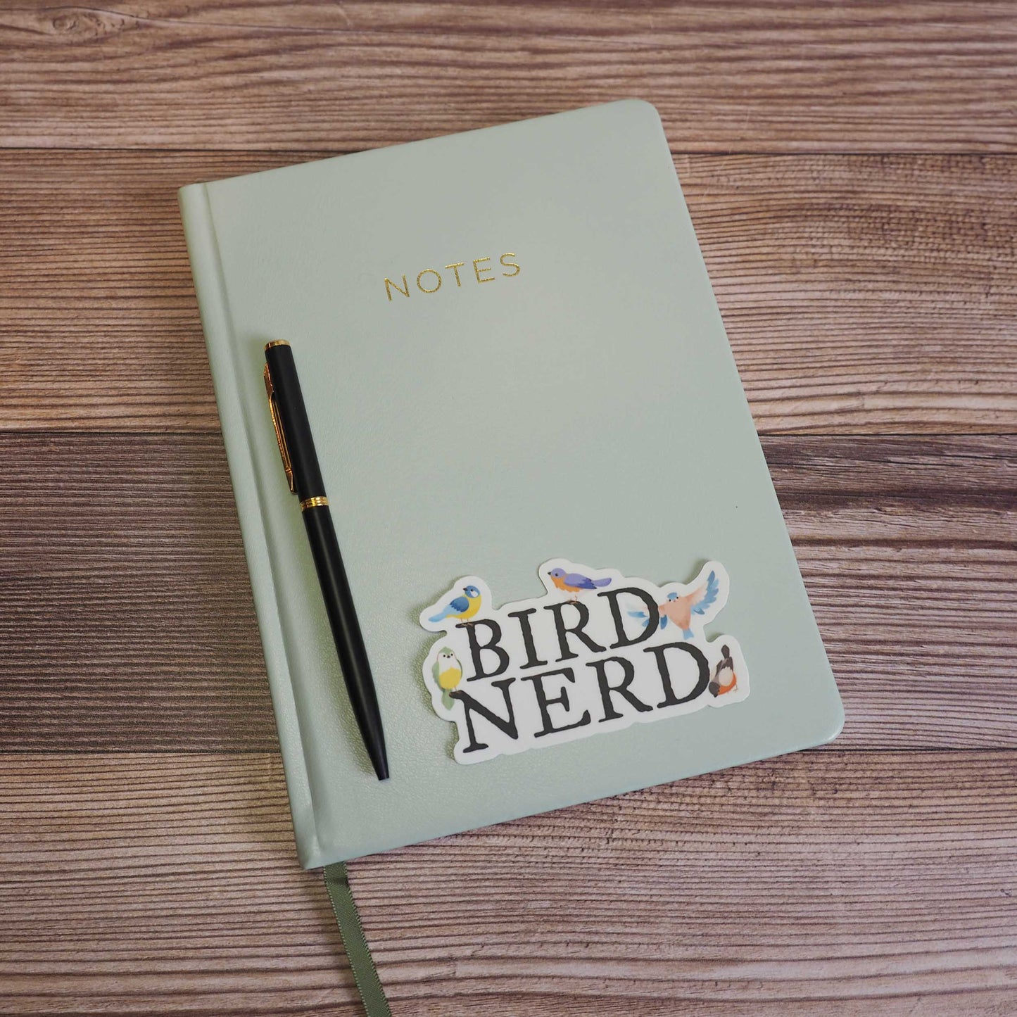 Bird Nerd Birding Vinyl Decal