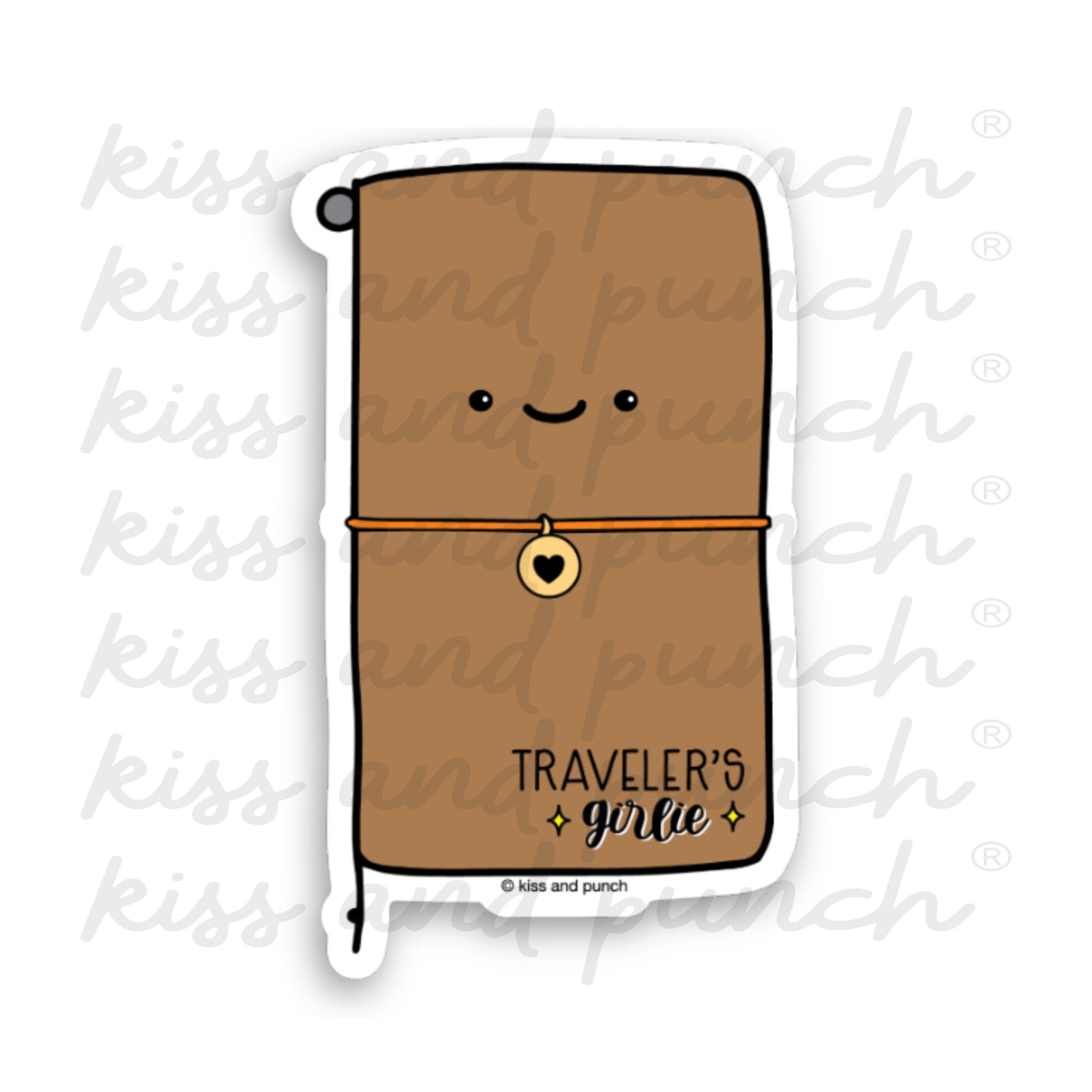 Traveler's Girlie Vinyl Sticker Decal