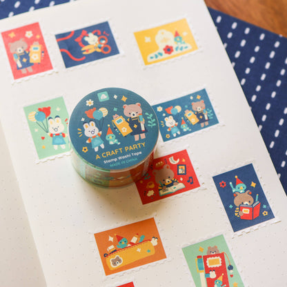 A Craft Party - Stamp Washi Tape