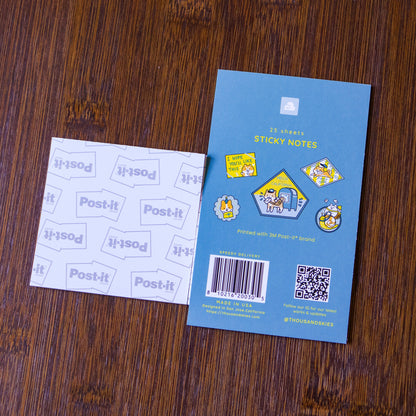 Speedy Delivery Sticky Notes by Thousand Skies